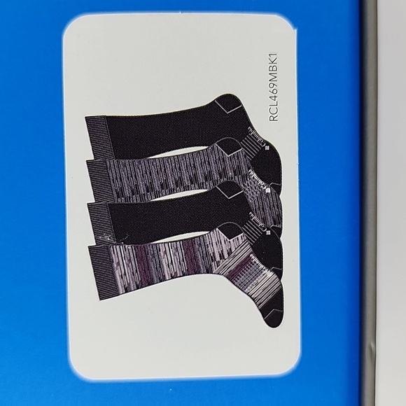 Columbia Men's 4 Pair Gift Box Multi Colour Activewear Crew Socks Shoe Size 6-12 - Picture 2 of 10